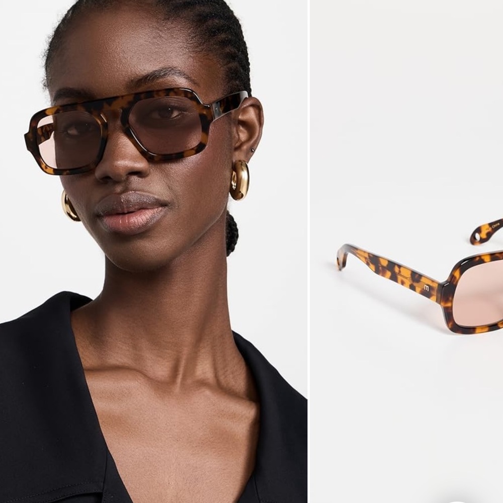 Elisa Johnson Jane Sunglasses - Brown Tortoise